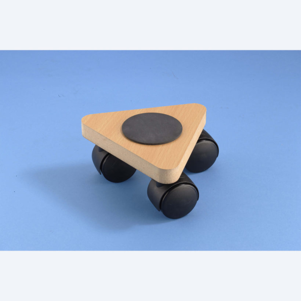  Plateau rouleur triangulaire 13 x 13 x 13 cm  - MOTTEZ - B766Q