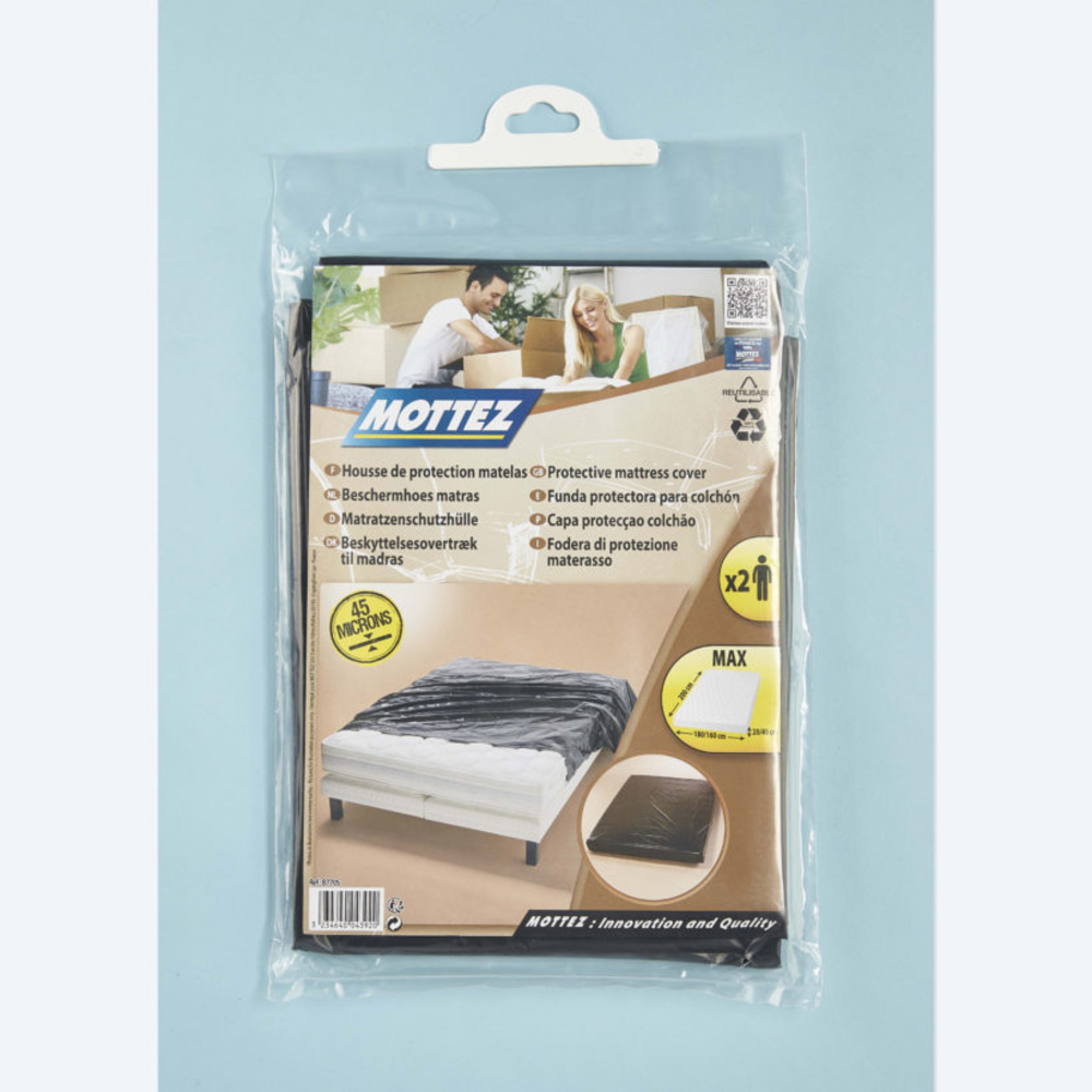  Housse pour matelas 2 personnes  - MOTTEZ - B770S
