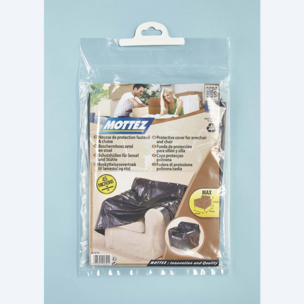  Housse fauteuil et chaise  - MOTTEZ - B772S