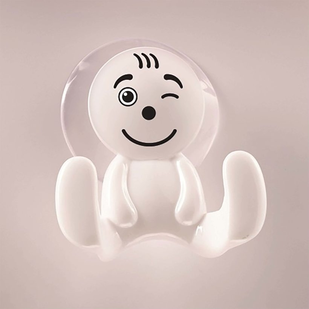  Portemanteau ventouse clin d’œil blanc  - MOTTEZ - B845VBC