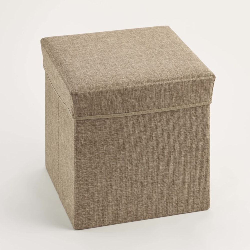 Pouf de rangement en tissu - MOTTEZ - B869S
