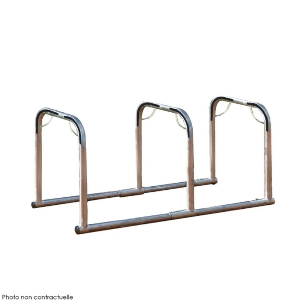  Support vélos en ligne 3 arceaux  - MOTTEZ - B882C3