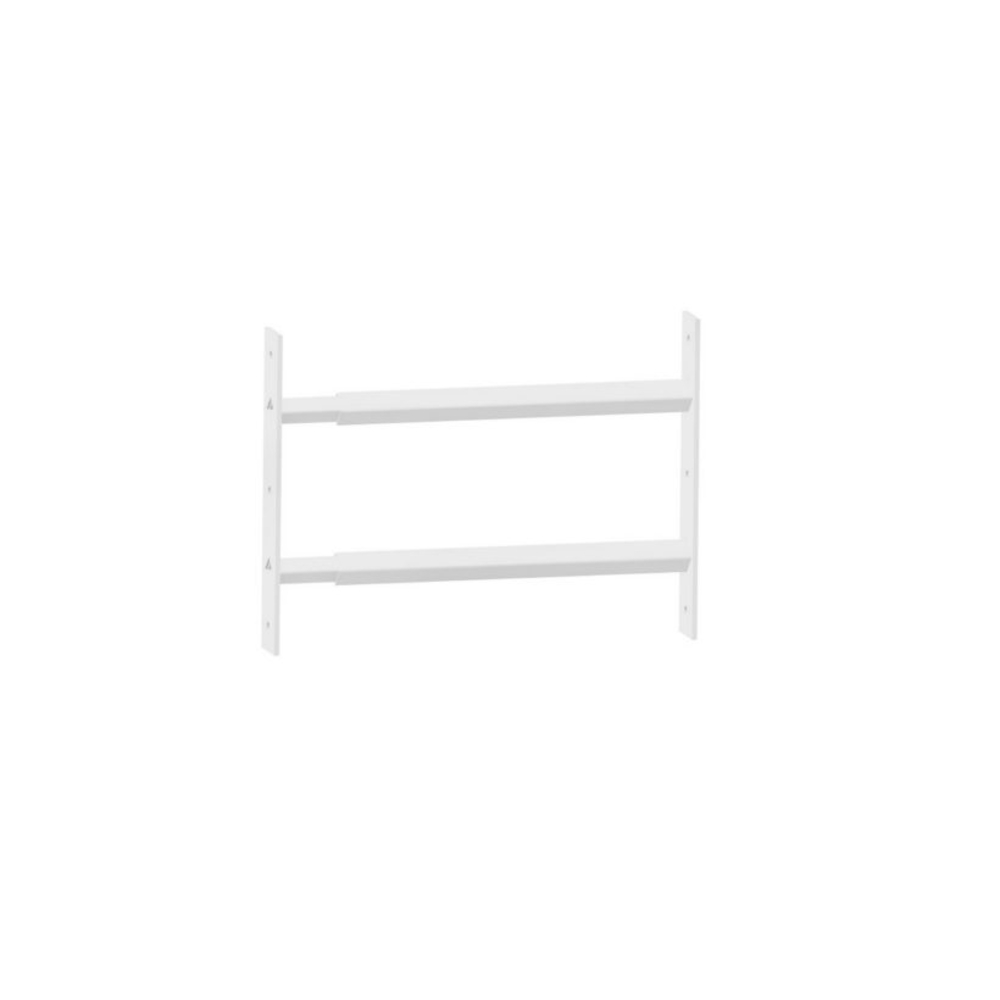 Barre de sécurité blanche télescopique 30/55 cm pour fenêtre 26/39cm - MOTTEZ - B941VBC