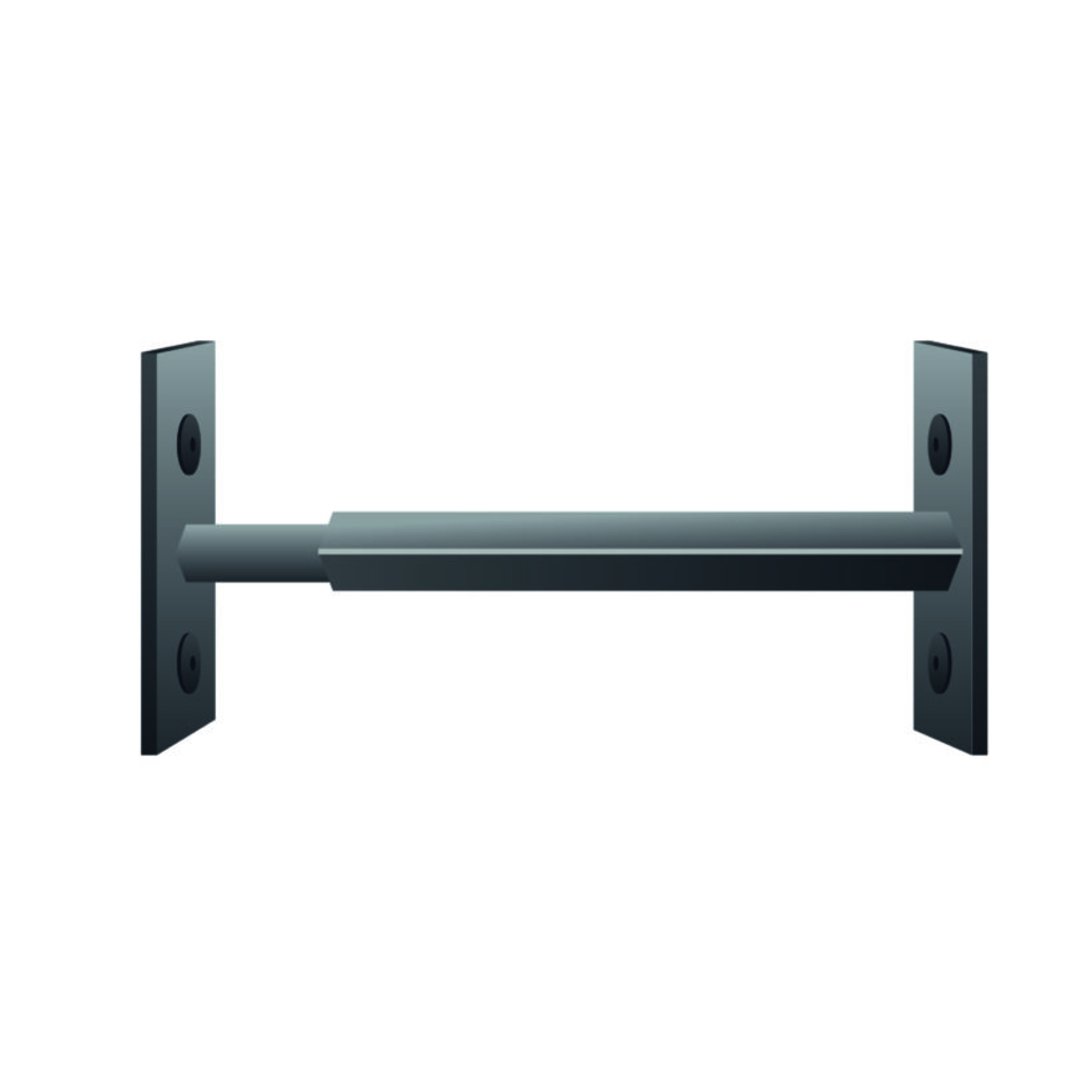 Barre de sécurité grise télescopique 99/188 cm pour fenêtre 13/26cm - MOTTEZ - B946VGR
