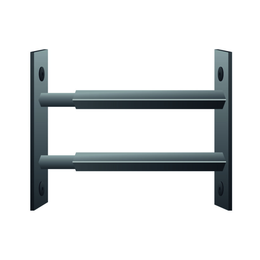Barre de sécurité noire télescopique 99/188 cm pour fenêtre 26/39cm - MOTTEZ - B947V