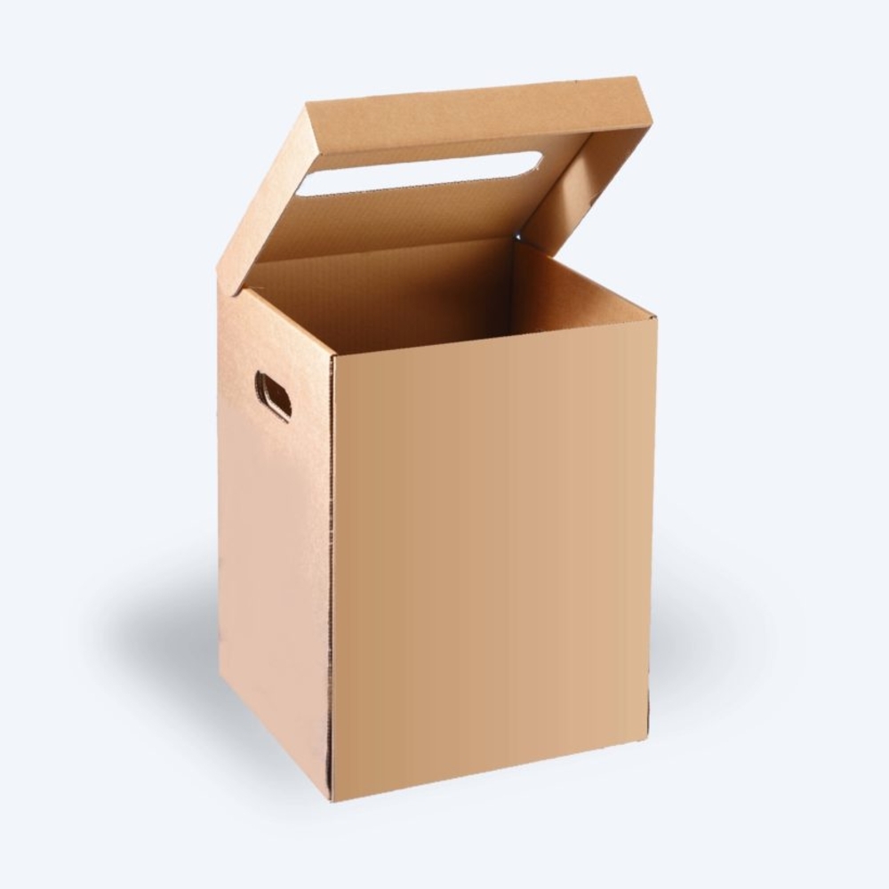  Corbeille à papier 36 L carton neutre  - MOTTEZ - B961V