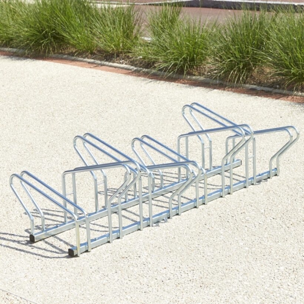  Range 8 vélos au sol Modèle Hollande face à face  - MOTTEZ - M025V8