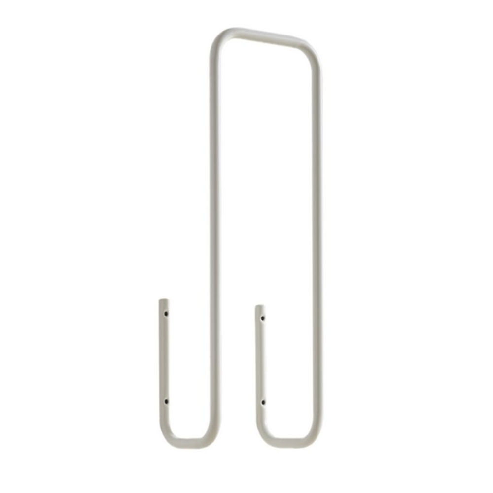 Porte-serviette de bain mural blanc - MOTTEZ - M087VBC