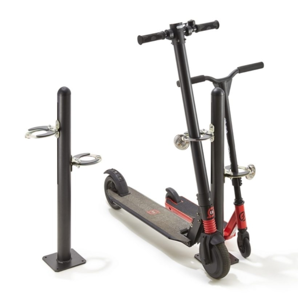  Poteau range 2 trottinettes  - MOTTEZ - M508C