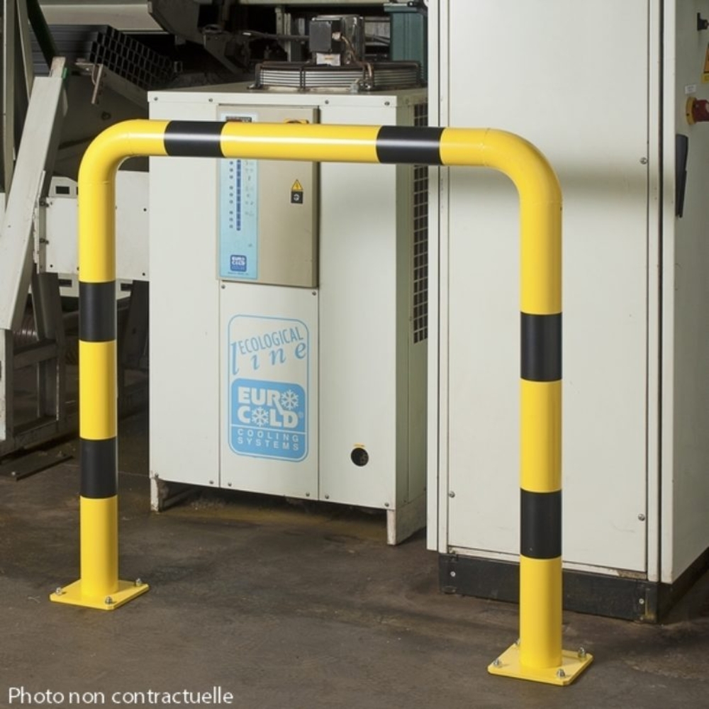 Barrière de protection droite Ø76 mm - Long. 120 x HT 120 cm - MOTTEZ - M610SH120L120