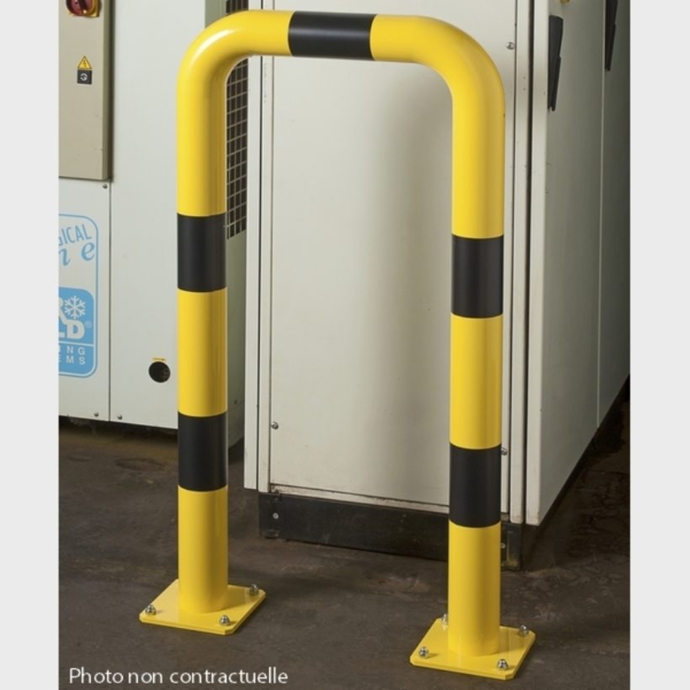 Barrière de protection droite Ø76 mm - Long. 60 x HT 120 cm - MOTTEZ - M610SH120L60