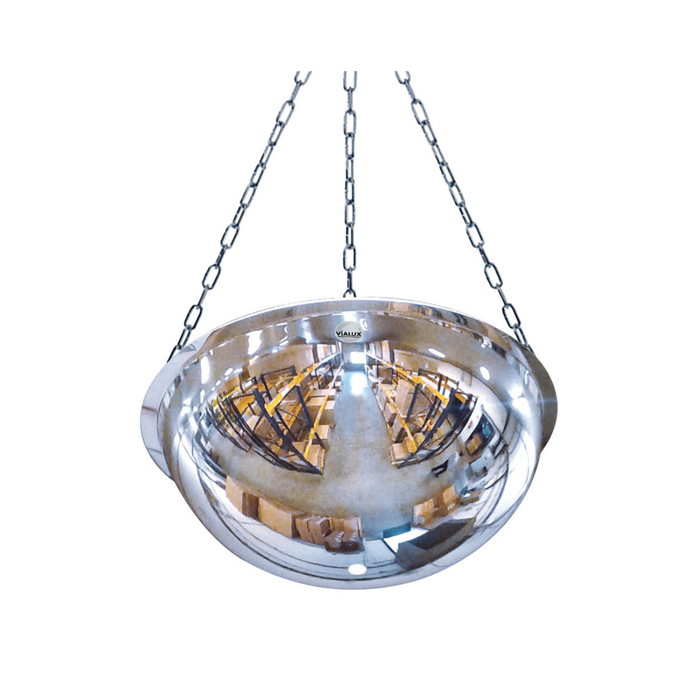Miroir hémisphérique 1/2 sphère horizontale Optique Ø800mm - Polycarbonate - VIALUX - 3680PC