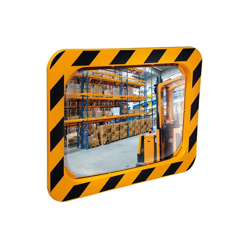 Miroir de sécurité 800x600mm - Cadre 950x750mm - Polymir - VIALUX - 588