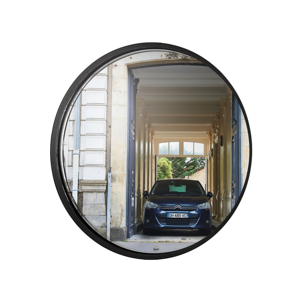 Miroir multi-usages qualité Inox et anti-givre-anti-buée Optique Ø600mm - Inox - VIALUX - 836