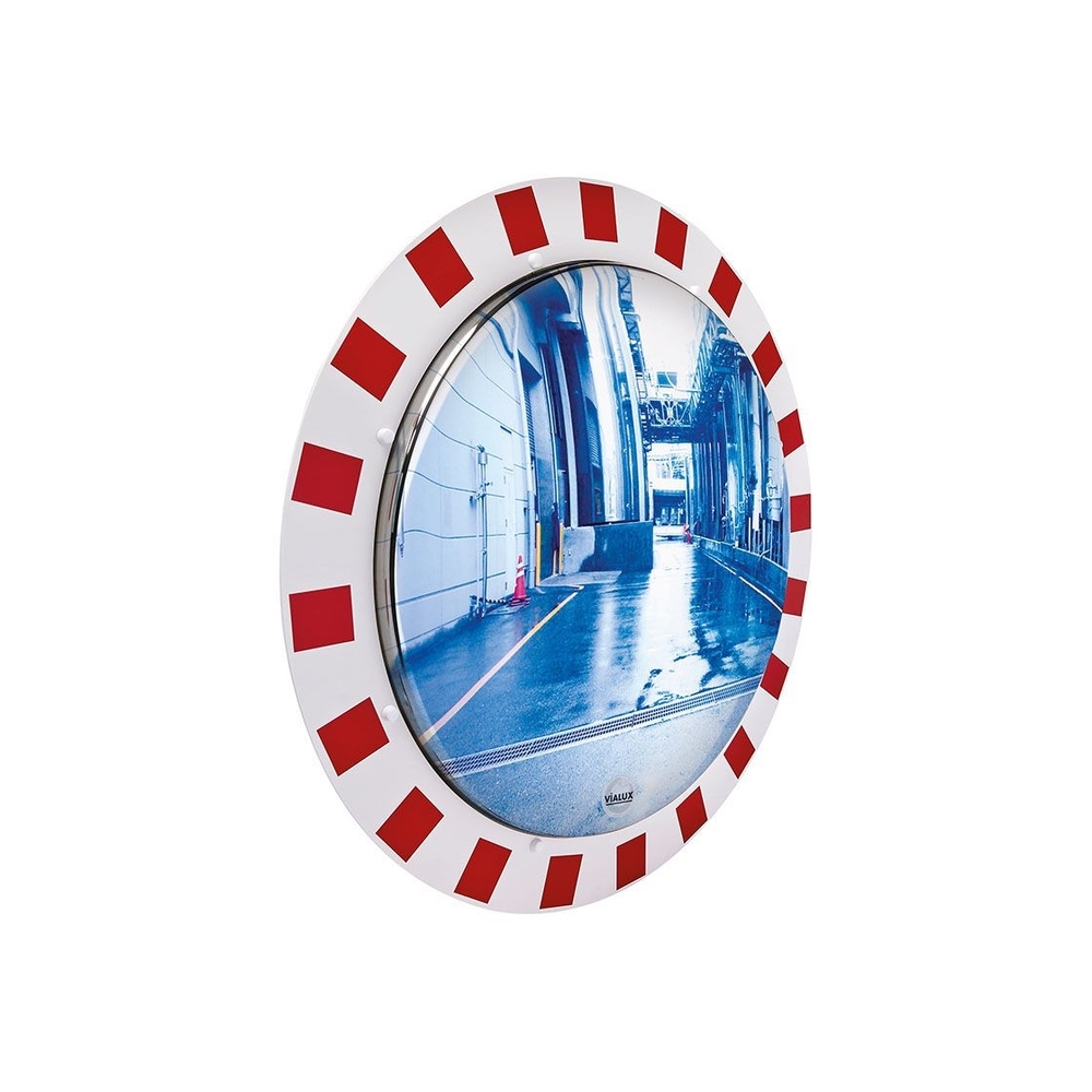 Miroir qualité anti-givre-anti-buée Optique 600x400mm - Cadre 750x600mm - Inox - Anti-givre-anti-buée - VIALUX - 854AB