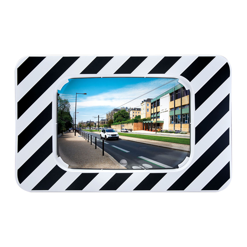 Miroir d'agglomération 800x600mm - Cadre 1200x900mm VIALUX - 978