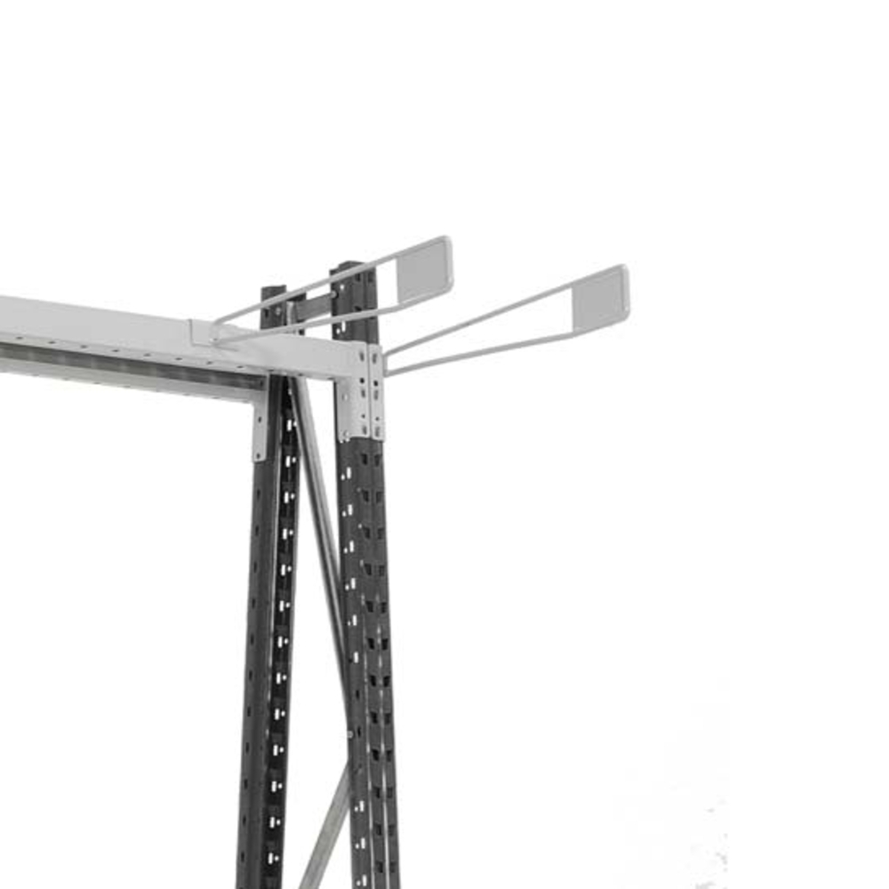 Rayonnage Epsivol vertical - Séparation fil extrémité droite Ø6mm L 350mm - MANORGA - ZRSEPFILETIQDTE01
