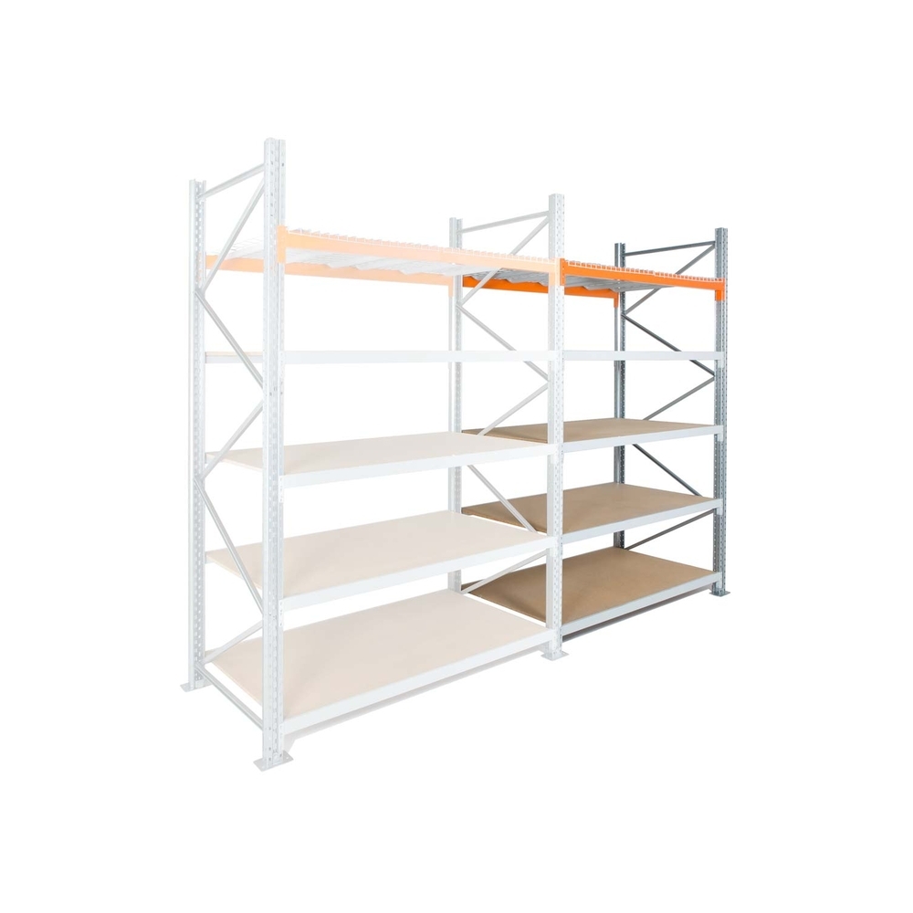 Rack Epsirack hybride - Kit suivant 4500x2700x1100mm 4 + 1 niv Picking/Rack - MANORGA - AXZHYBRIDE4527ES2