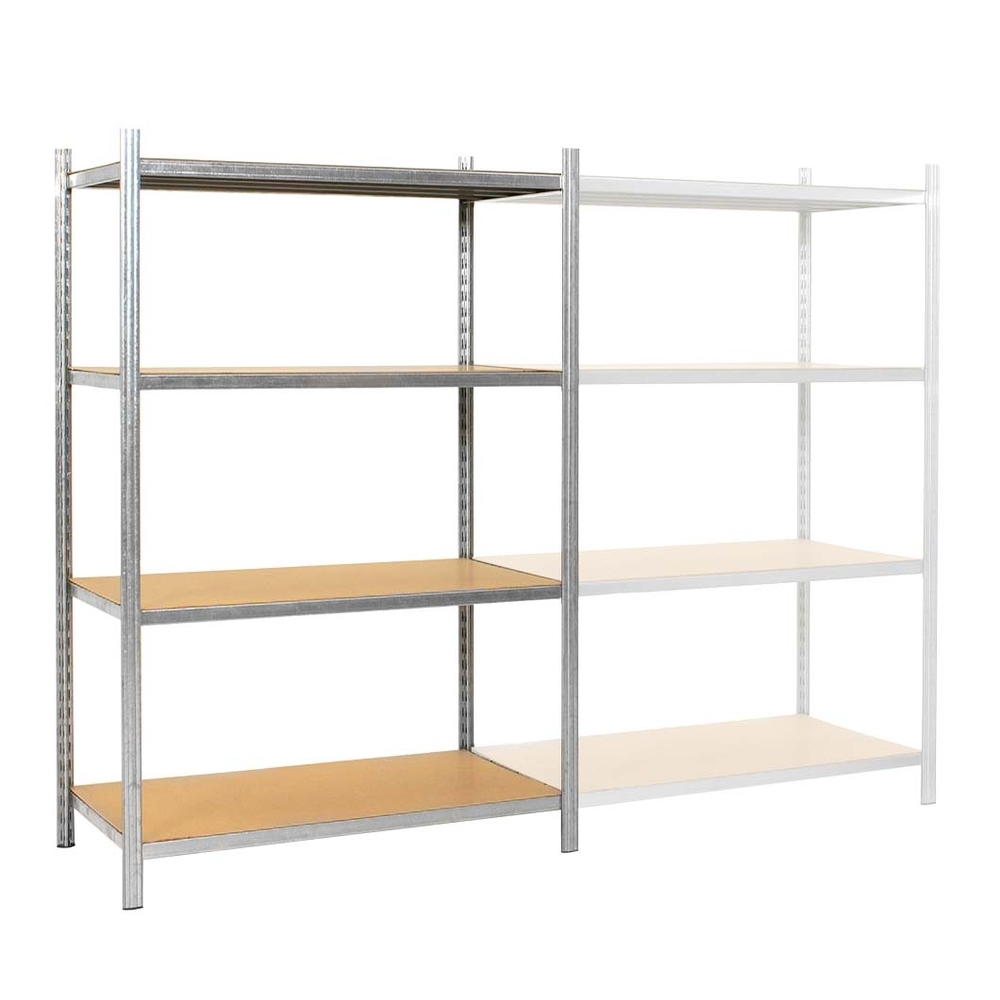 Rayonnage Epsiline - Kit départ galvanisé 1760x1250x800mm 4 niv - MANORGA - ZSRAYTUB12804ED00