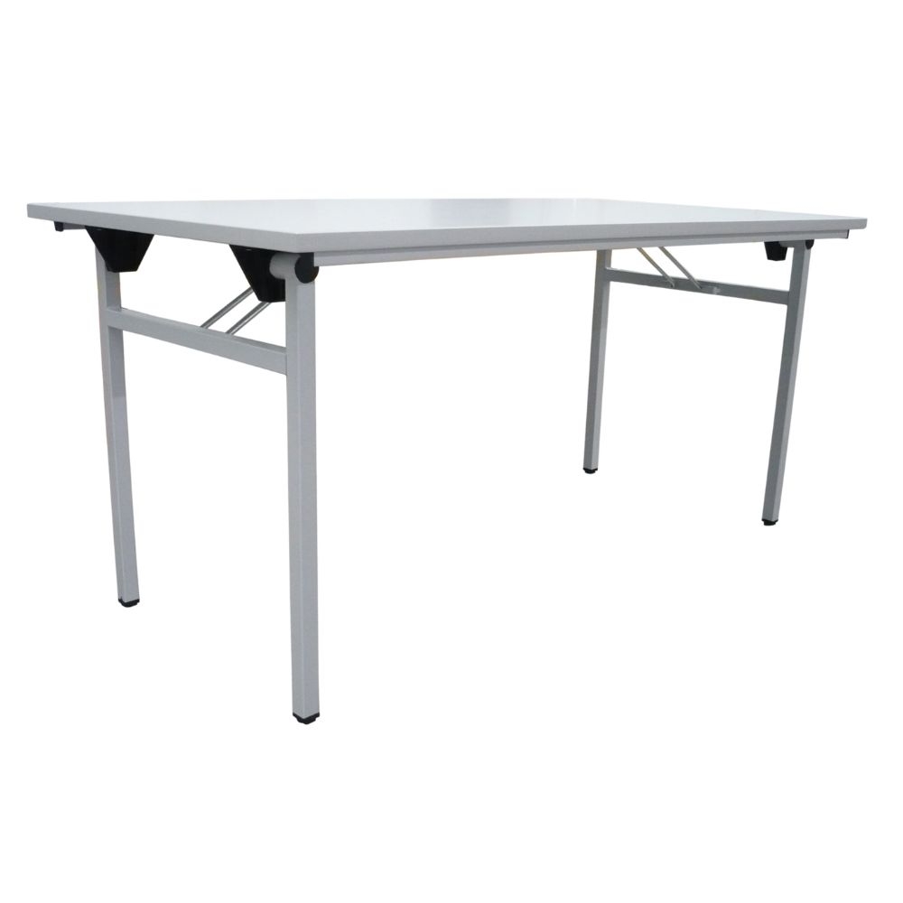 Table pliante 160x80cm gris - MOBIKA - BU-TP-003