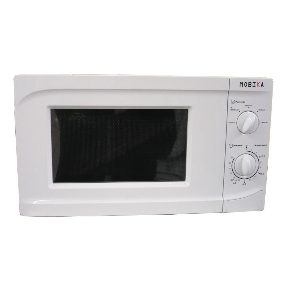 Micro-Ondes 20L 800W Blanc - MOBIKA - EL-MO-008