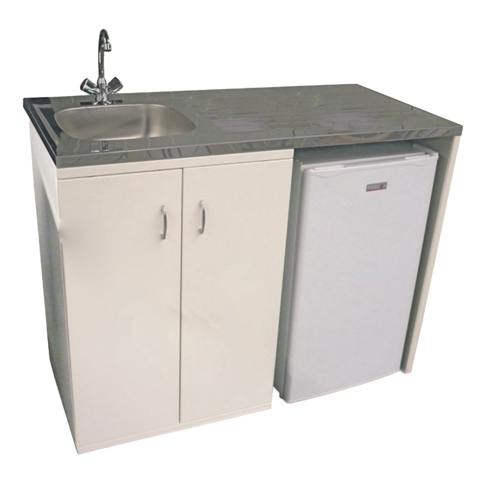 Kitchenette métal 120 x 60 cm - MOBIKA - RE-KI-087