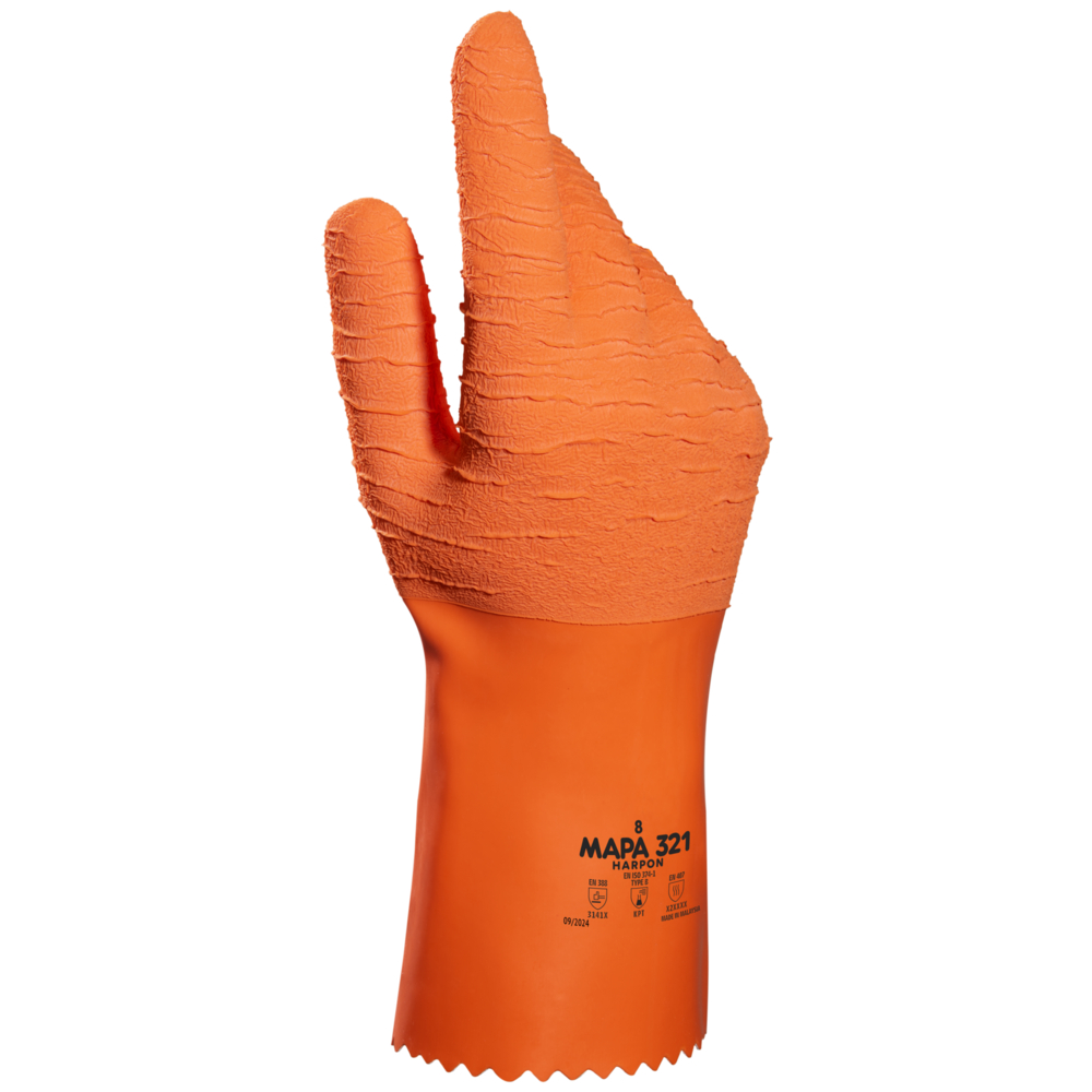 Carton 50 paires de gants Mapa Harpon 321 - MAPA PROFESSIONNEL