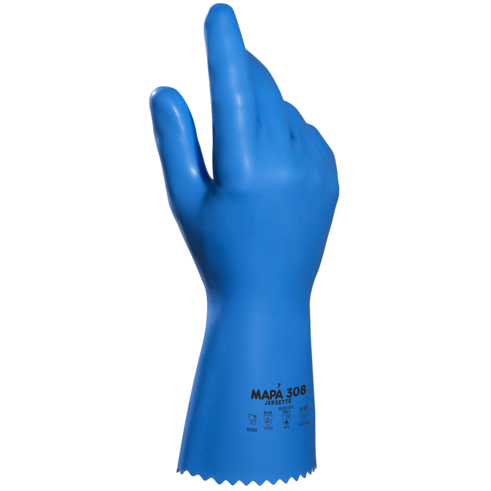Carton 50 paires de gants Mapa Jersette 308 - MAPA PROFESSIONNEL