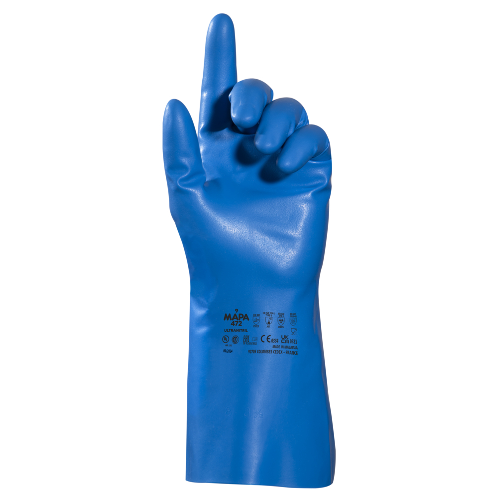 Carton 100 paires de gants Mapa Ultranitril 472 - MAPA PROFESSIONNEL