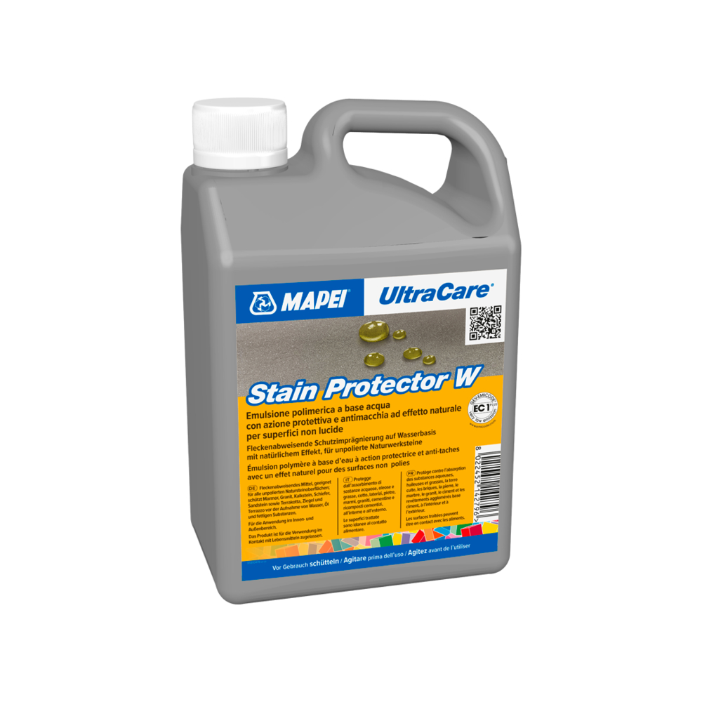 Protecteurs antitaches hydrofuges/oléfuge ULTRACARE STAIN PROTECTOR W 1 LT - MAPEI - 0151631IT