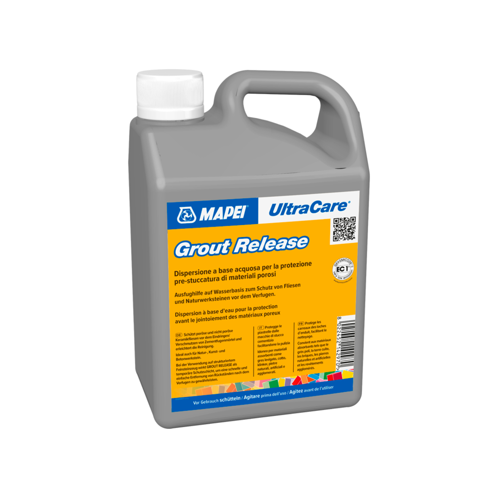 Protecteurs antitaches spécialisés ULTRACARE GROUT RELEASE CARTON 10 X 1 LT - MAPEI - 0151931IT