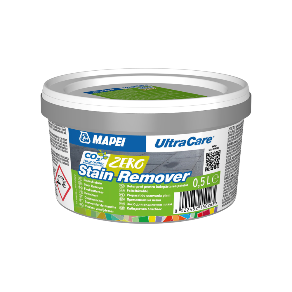 Nettoyant solide multi-usages ULTRACARE STAIN REMOVER SEAU 10 X 0,5 LT - MAPEI - 0152230