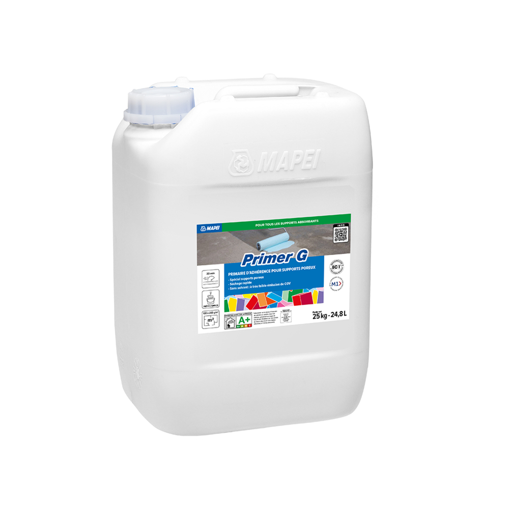 Primaires monocomposant PRIMER G BIDON 25 KG - MAPEI - 020125FR