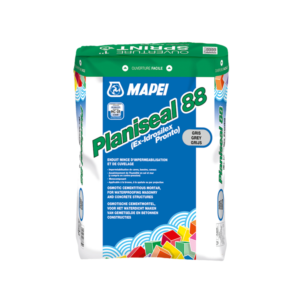 Enduit mince PLANISEAL 88 BLANC SAC 25 KG - MAPEI - 0937125