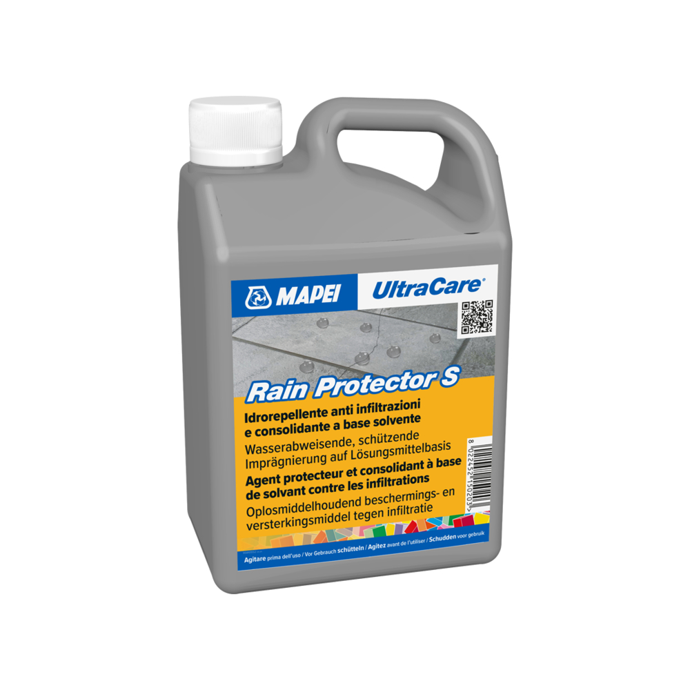 Protecteurs antitaches hydrofuge consolidant ULTRACARE RAIN PROTECTOR S CARTON 10 X 1 LT - MAPEI - 1149731IT