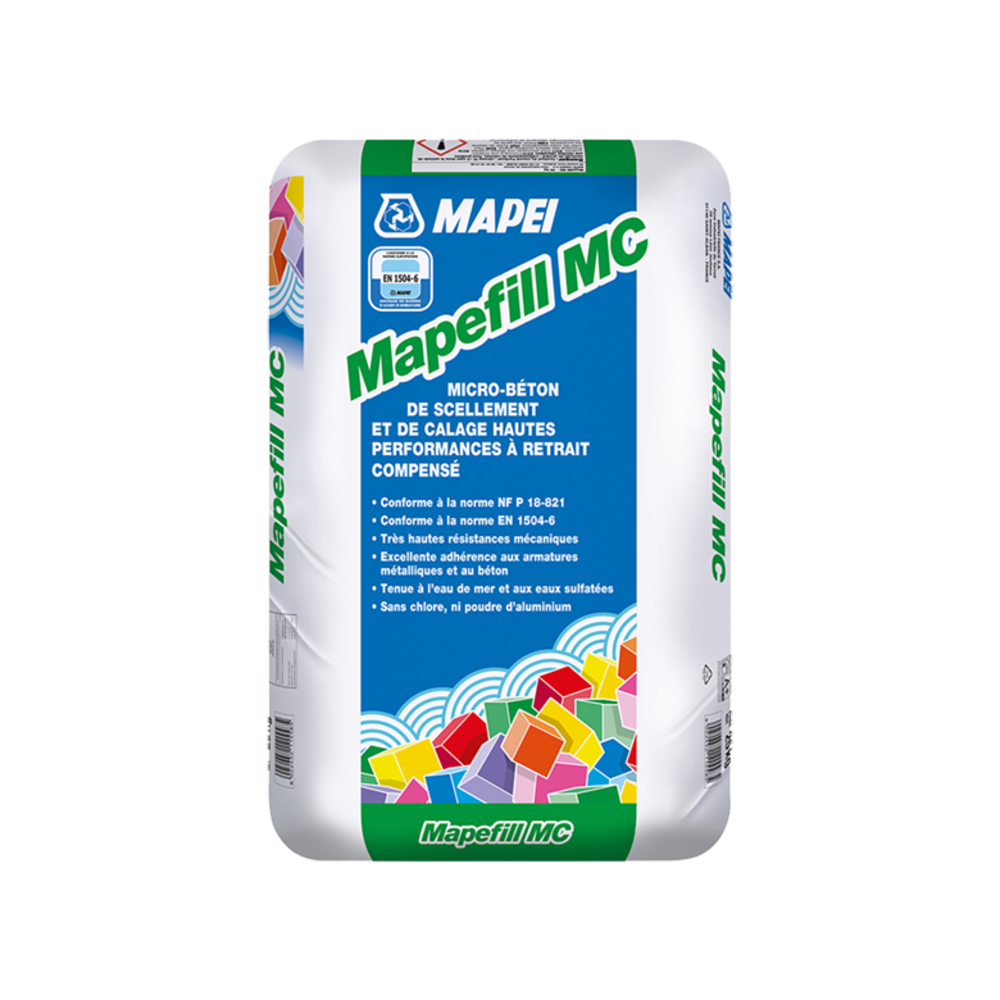 Mortiers de scellement et calage MAPEFILL MC SAC 25 KG - MAPEI - 1376925