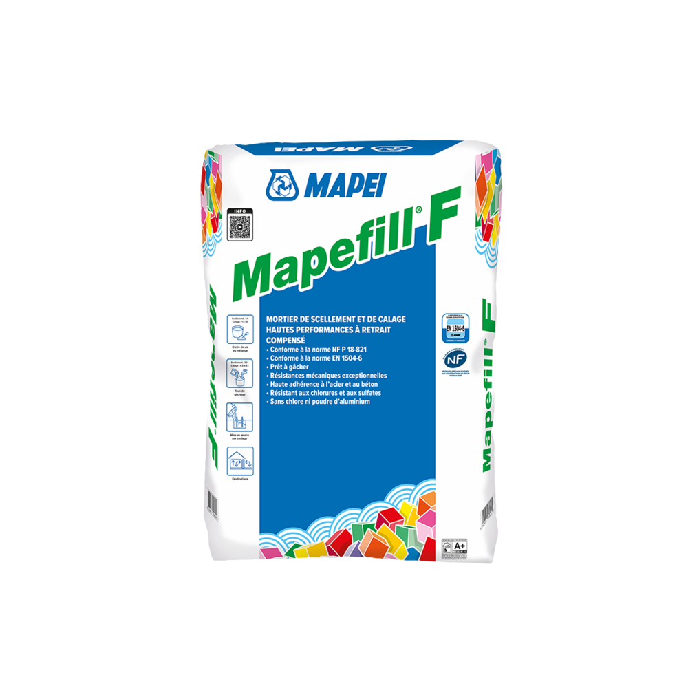 Mortiers de scellement et calage MAPEFILL F SAC 25 KG - MAPEI - 150925