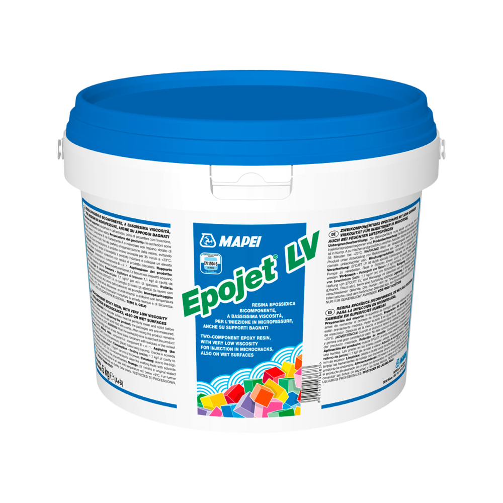 EPOJET LV KIT 5kg Résine époxy à très basse viscosité - MAPEI - 157505
