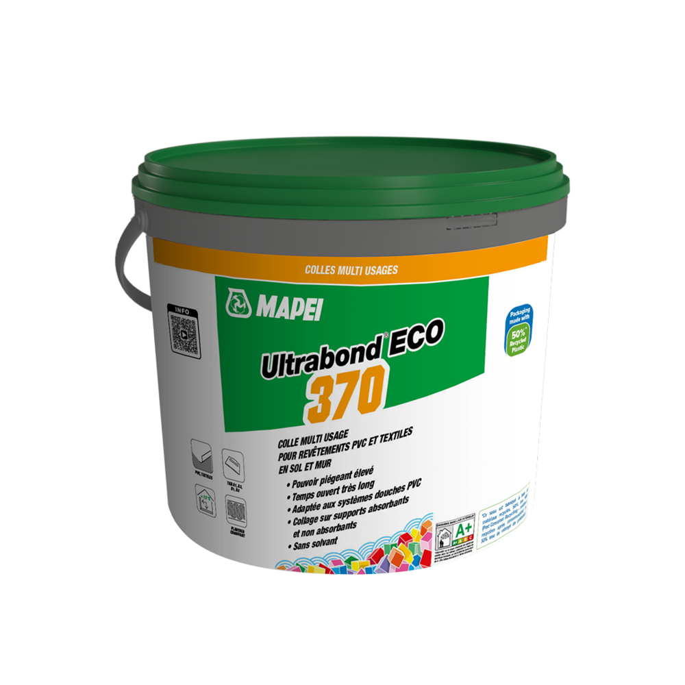 Colles pour revêtements PVC et textiles ULTRABOND ECO 370 SEAU 5 KG - MAPEI - 1943305