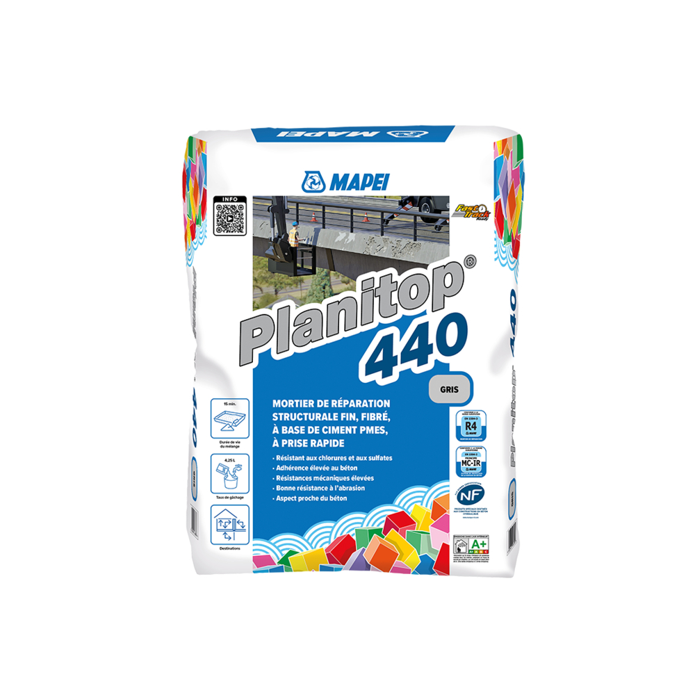 Mortiers de réparation R4 PLANITOP 440 SAC 25 KG - MAPEI - 223925