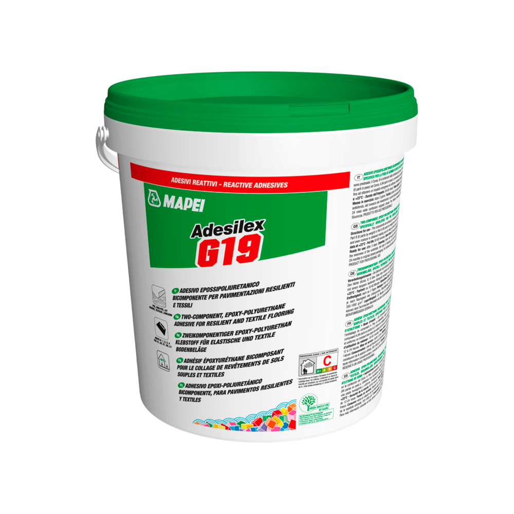 Colles réactives pour tous types de revêtements ADESILEX G19 BEIGE KIT 5 KG - MAPEI - 41000306