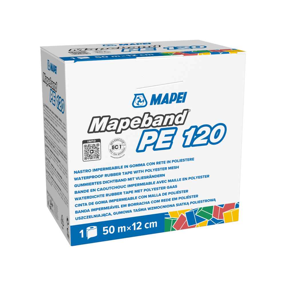 Bandes de pontages MAPEBAND PE 120 ROULEAU 50 ML - MAPEI - 7953050