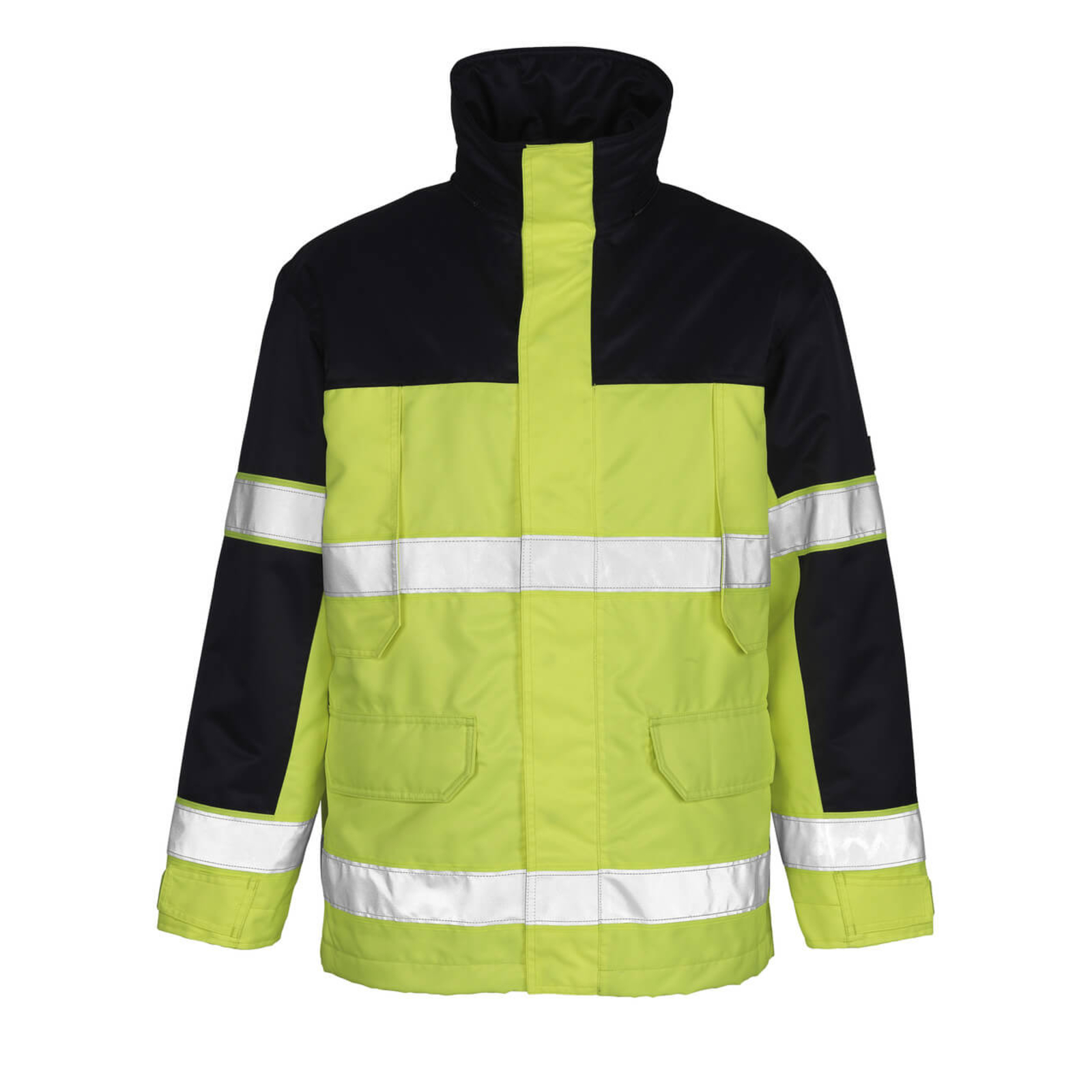 Parka SAFE IMAGE Hi-vis Jaune/Marine MASCOT - 00930-880-171