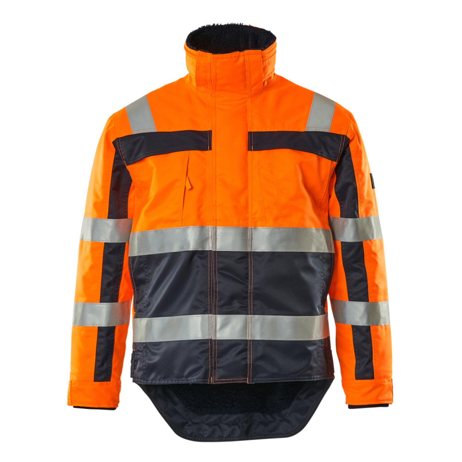 Veste grand froid SAFE COMPETE Hi-vis Orange/Marine MASCOT - 07223-880-141