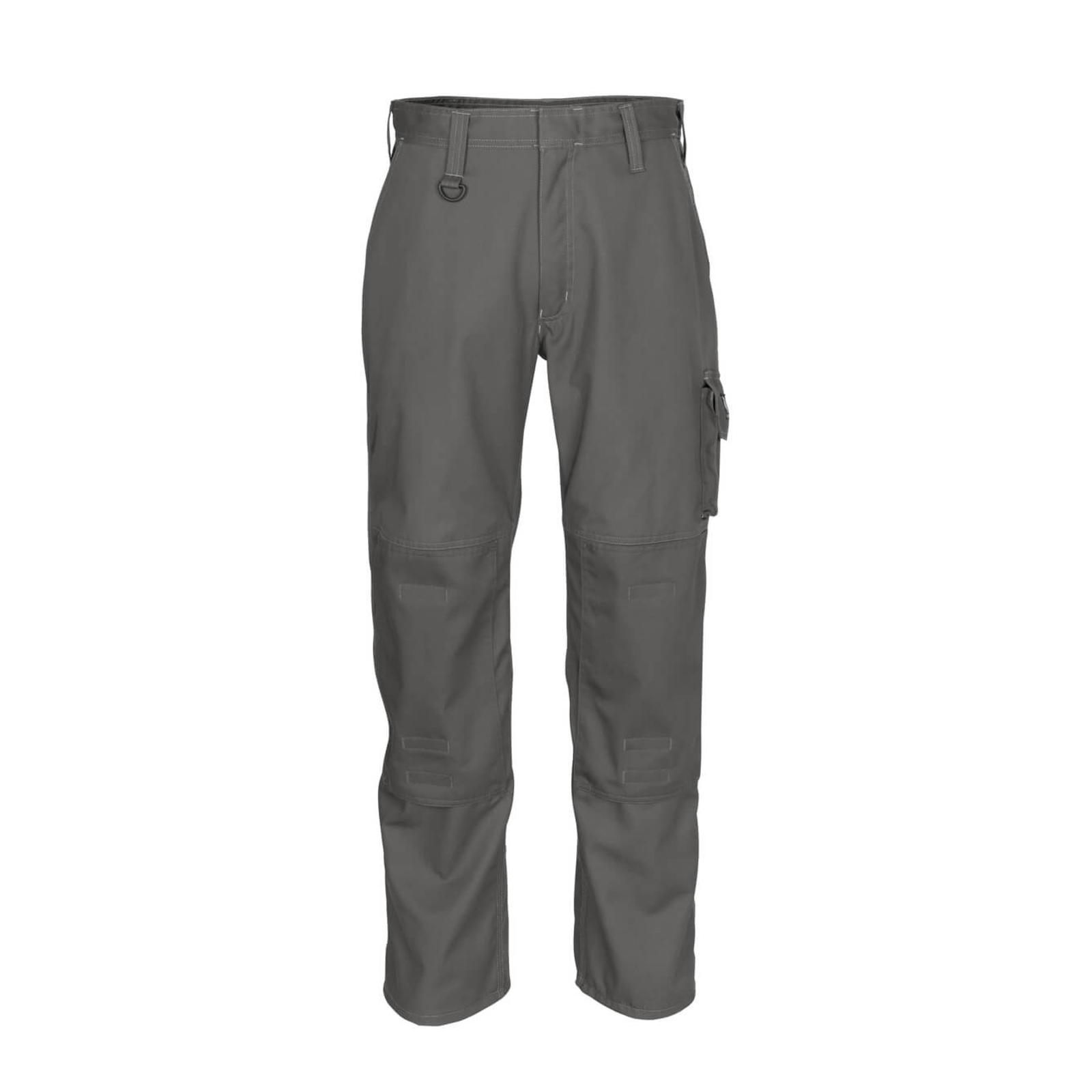 Pantalon avec poches genouillères INDUSTRY Anthracite foncé Entrejambe 76cm MASCOT - 12355-630-18