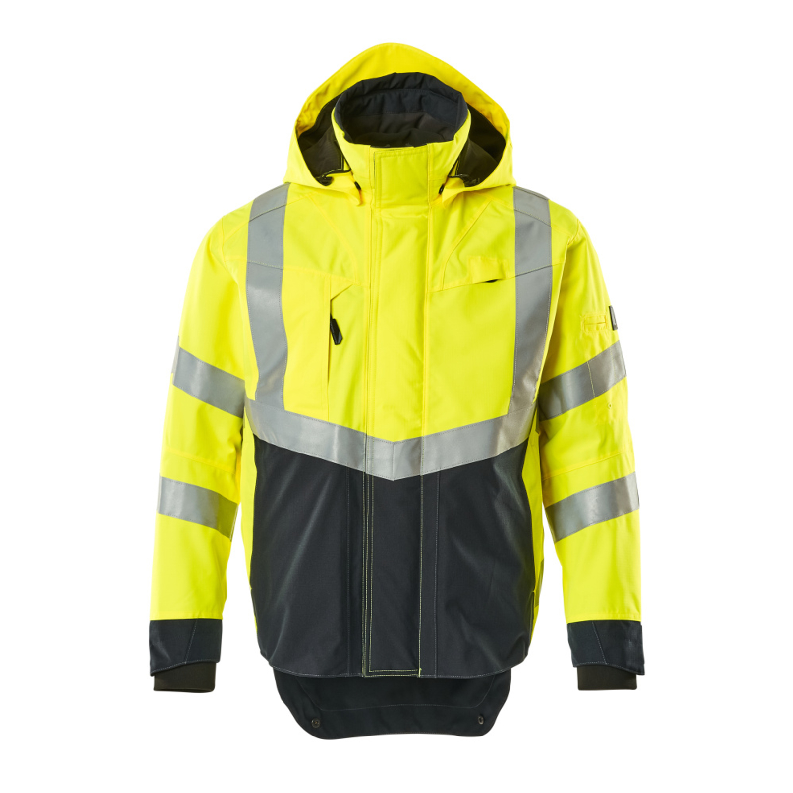 Veste d'extérieur SAFE SUPREME Hi-vis Jaune/Marine foncé MASCOT - 15501-231-17010