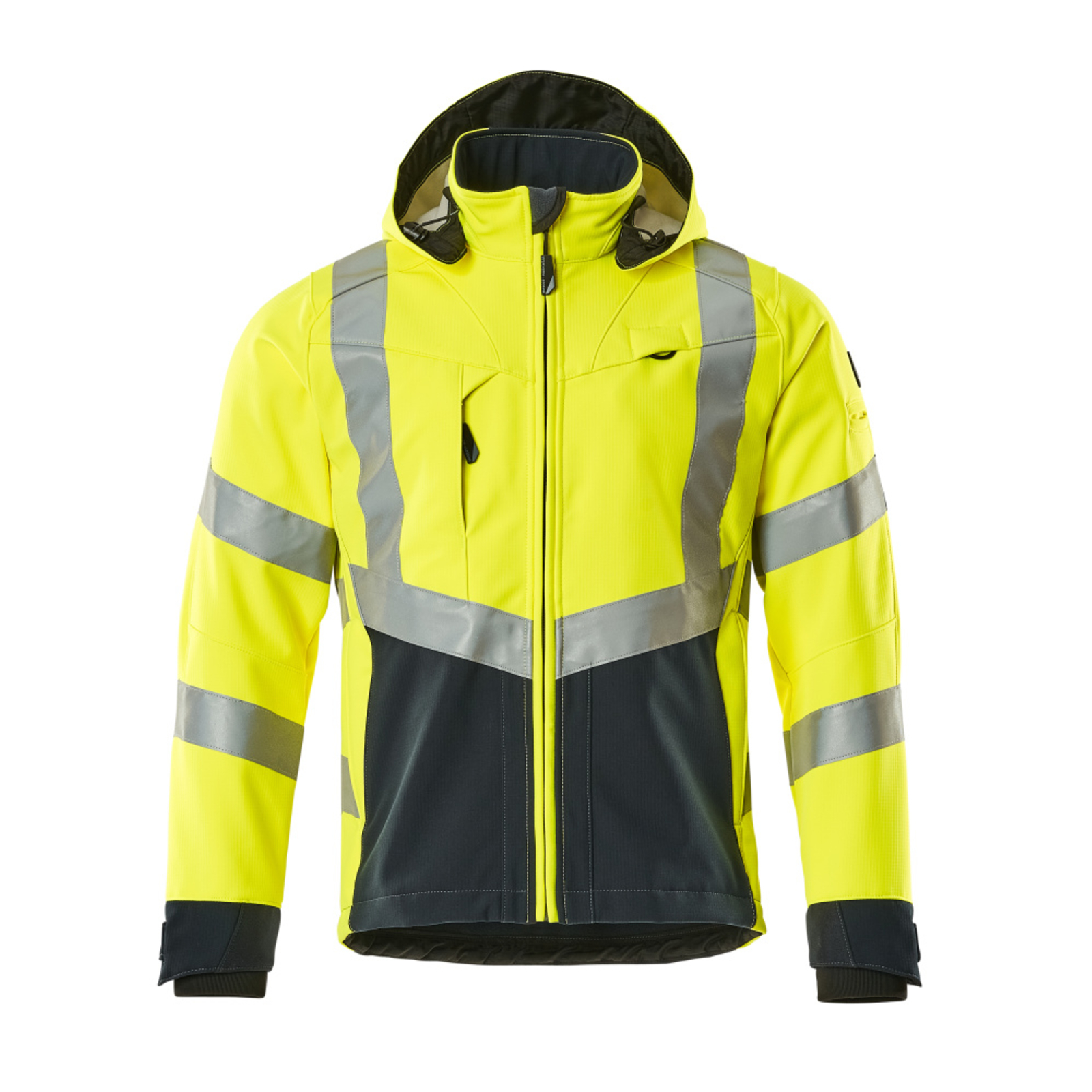 Veste Softshell SAFE SUPREME Hi-vis Jaune/Marine foncé MASCOT - 15502-246-17010