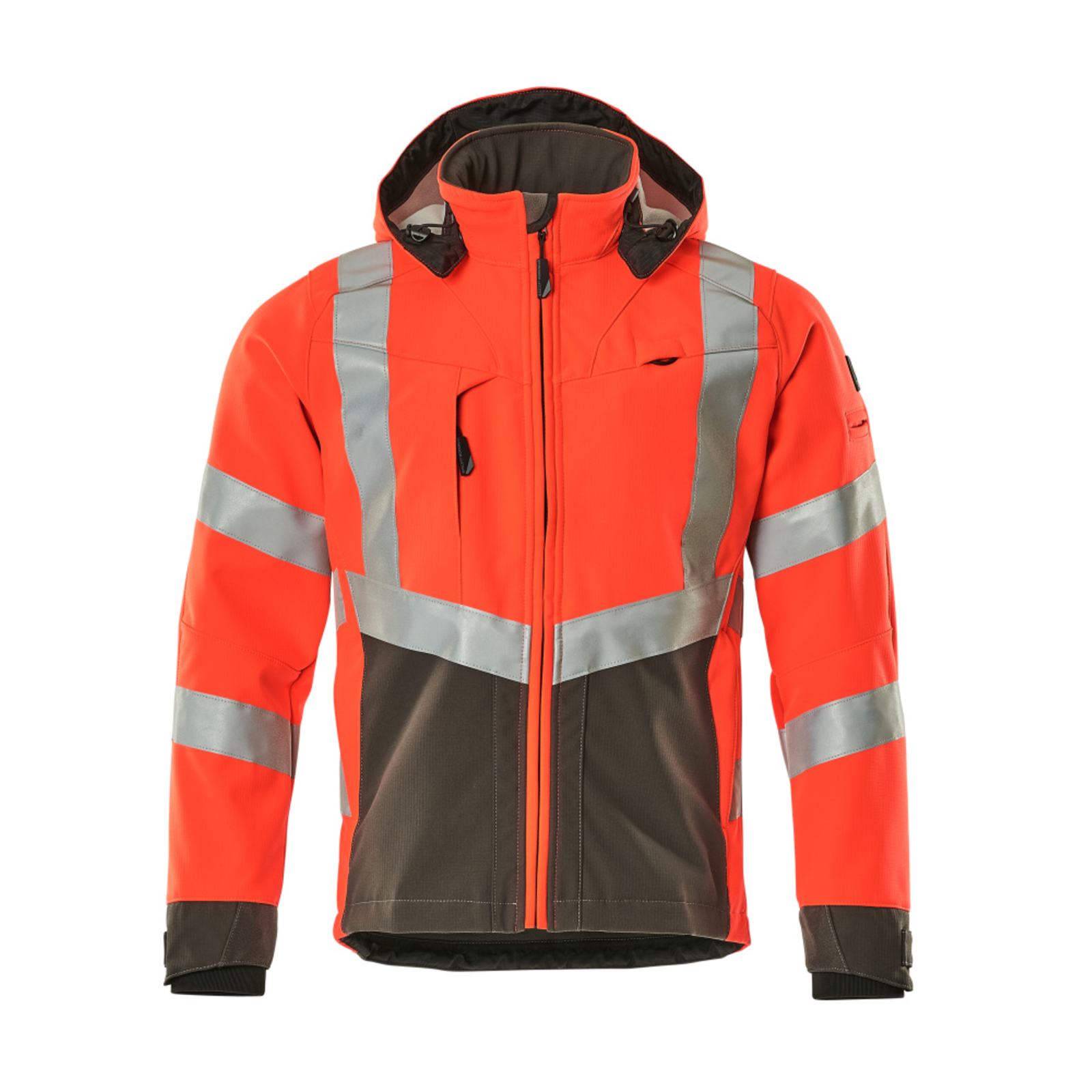 Veste Softshell SAFE SUPREME Hi-vis Rouge/Anthracite foncé MASCOT - 15502-246-22218