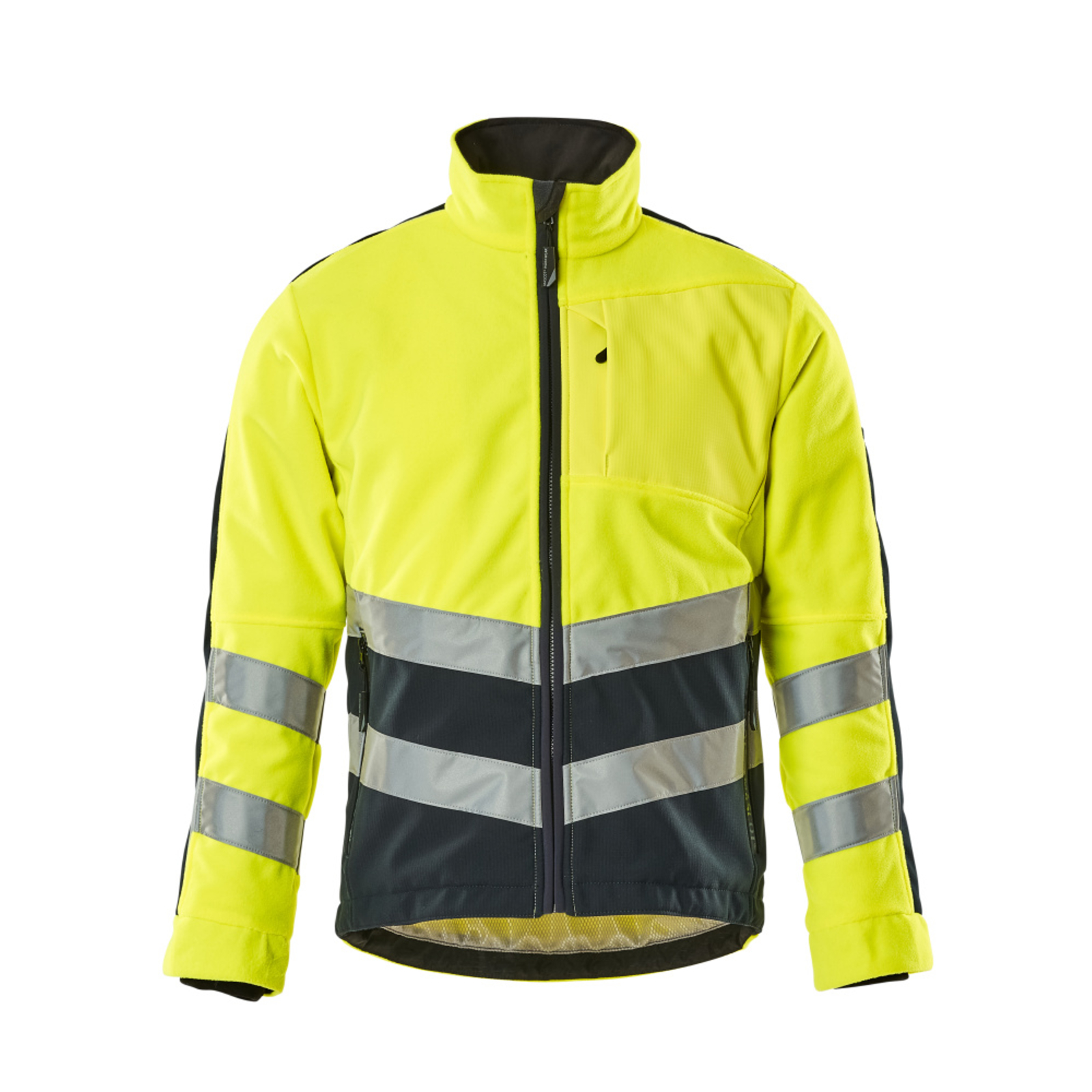Veste polaire SAFE SUPREME Hi-vis Jaune/Marine foncé MASCOT - 15503-259-17010