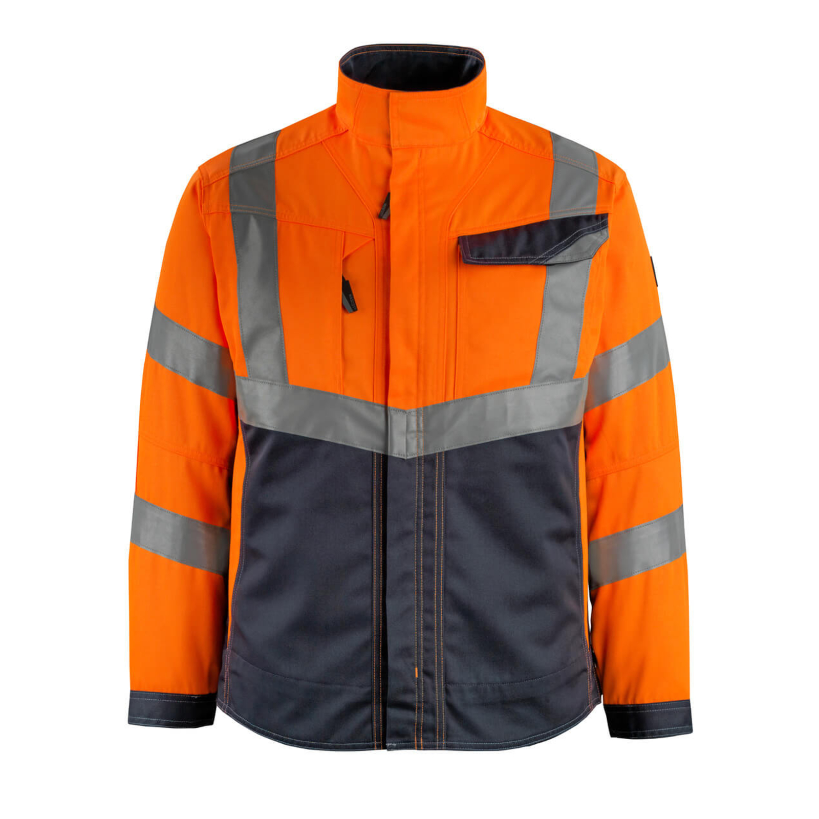 Veste SAFE SUPREME Hi-vis Orange/Marine foncé MASCOT - 15509-860-14010
